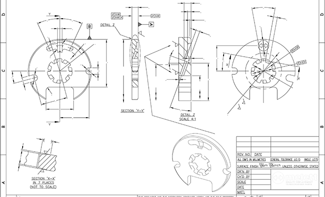 BV50 Thrust Bearing Melett